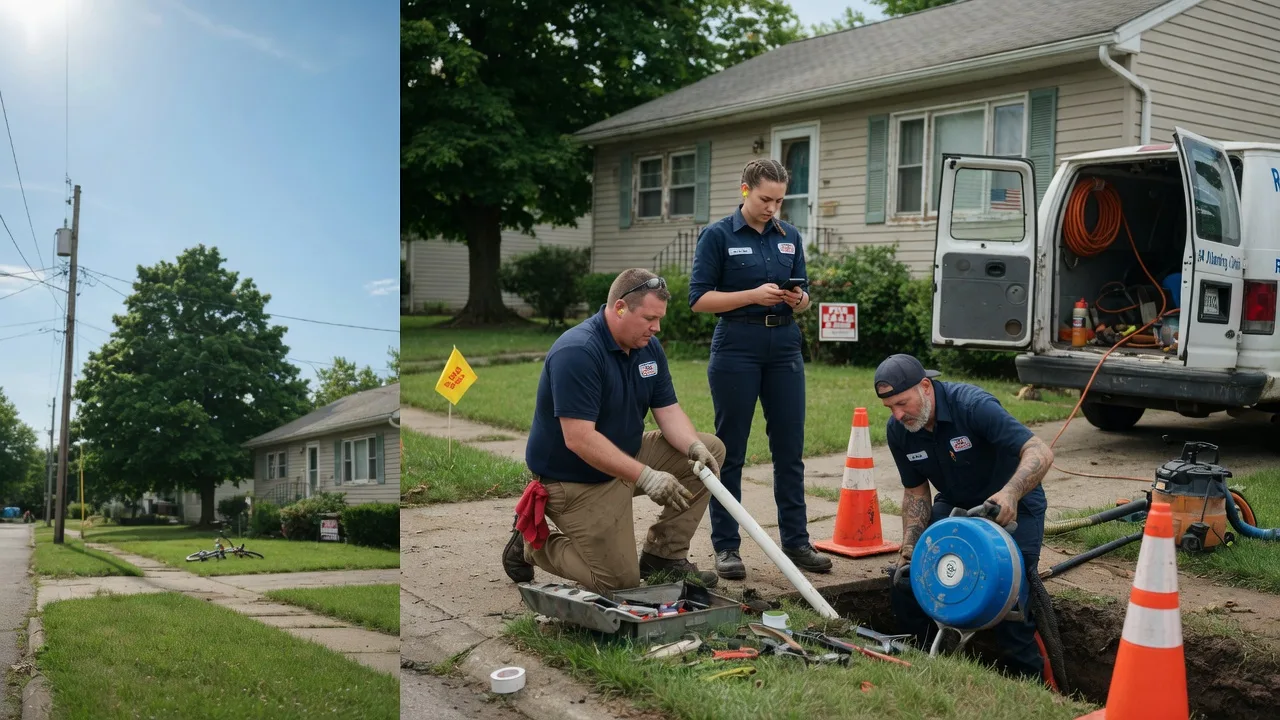 Sewer Line Repair in Somonauk, IL near me